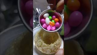 Chocolate Pani puri in mini kitchen #miniature #ytstudio#ytshorts#cookingvideo#