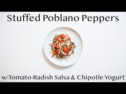 Cooking Stuffed Poblano Peppers