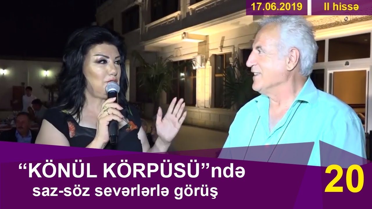 Könül Körpümüzdə saz-söz sevərlərlə 20-ci  görüş.(2-ci hissə)  SMART HOTEL NOVXANI.