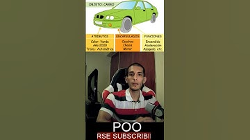 Programación orientada a Objetos (POO)