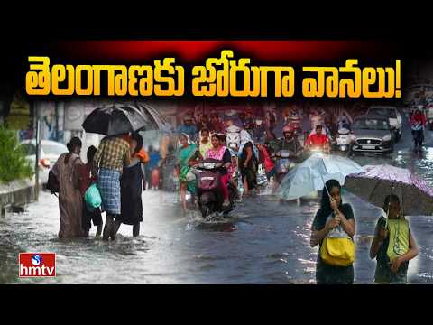 తెలంగాణకు హైఅలర్ట్.. దంచి కొట్టనున్న వానలు | Heavy Rain Alert for AP Telangana | hmtvagri