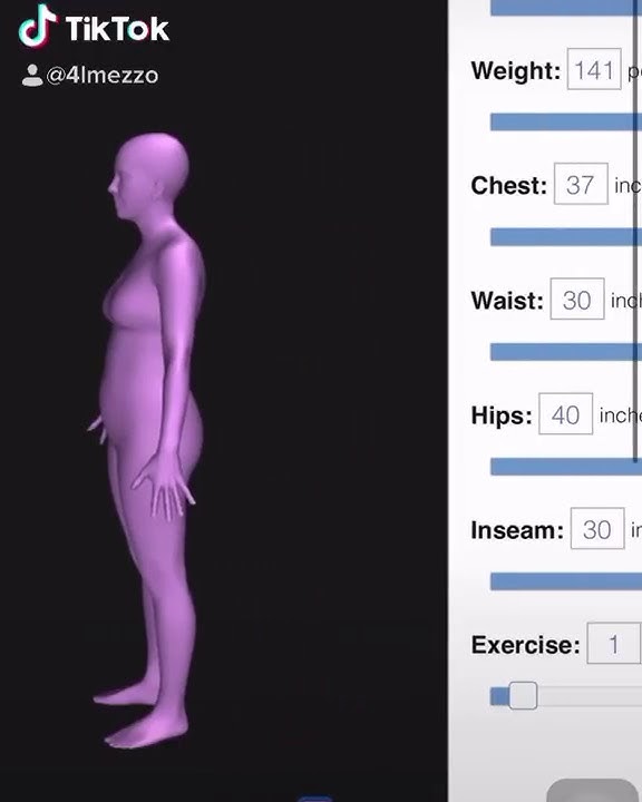 Body Visualizer TikTok Meme - @4lmezzo