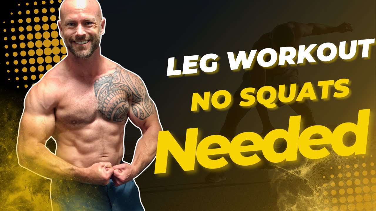 Leg Workout No Squats Needed! YouTube