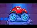 КРАСНАЯ МАШИНКА и ХИЩНЫЕ МАШИНЫ #4! Мультик по игре Car Eats Car 4 МУЛЬТИПЛЕЕР