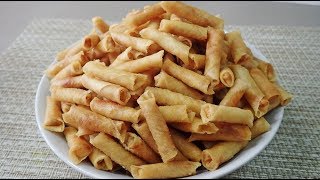 Mini Popia Udang | Mini Shrimp Spring Rolls