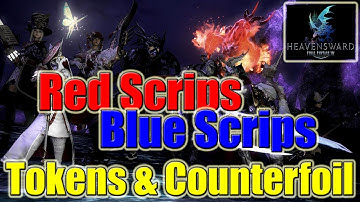 FFXIV Heavensward - Scrips & Type-1 Counterfoil / Gathering
