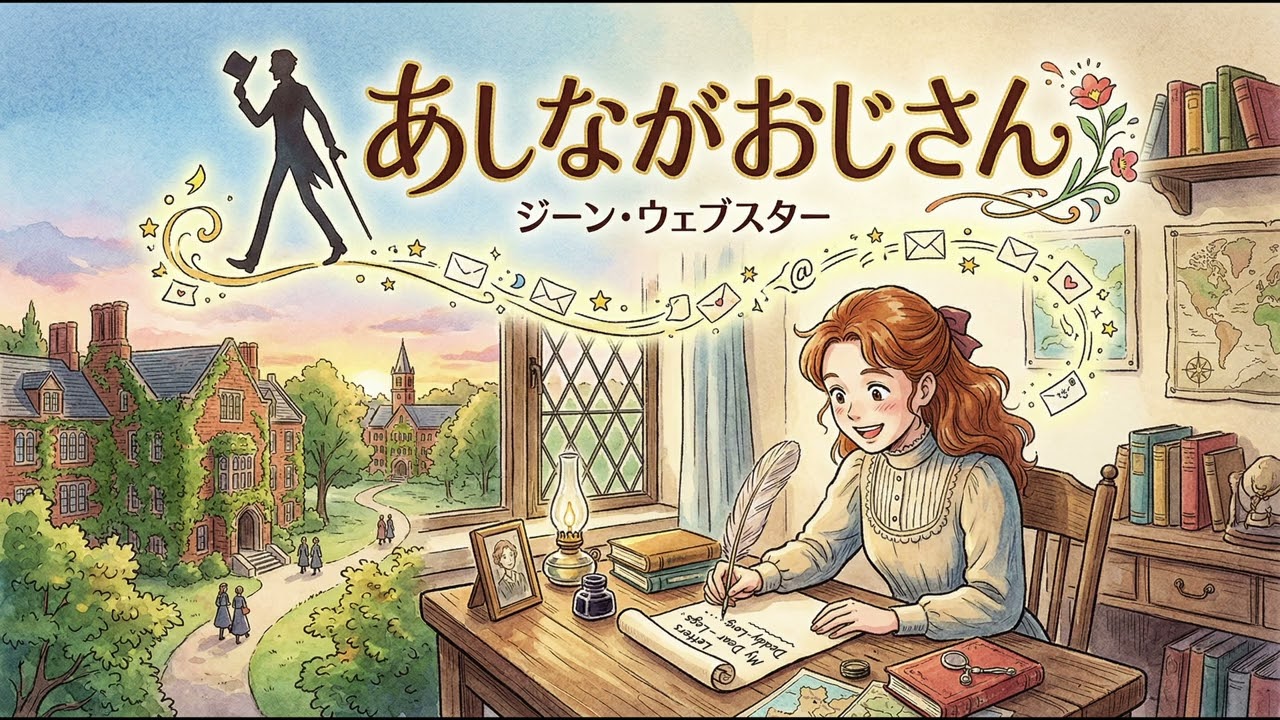 10分で名著 ジーン・ウェブスター 『あしながおじさん』（要約） - YouTube