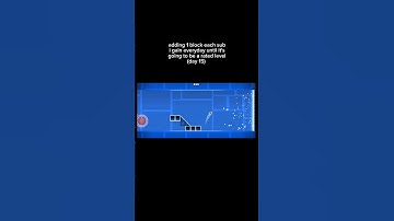 adding block each sub i earn everyday #geometrydash