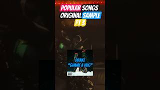 Popular Songs, Original Samples Pt. 3 🎤 #rap #hiphop #drake #nokia #trending #fyp #shorts #music