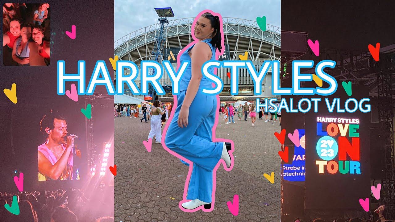 HARRY STYLES LOVE ON TOUR VLOG... grwm, special guest, ootd and more
