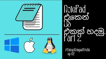 How to make a OS in Notepad Part 2   #TutogpNotepadTricks   #TutoGo