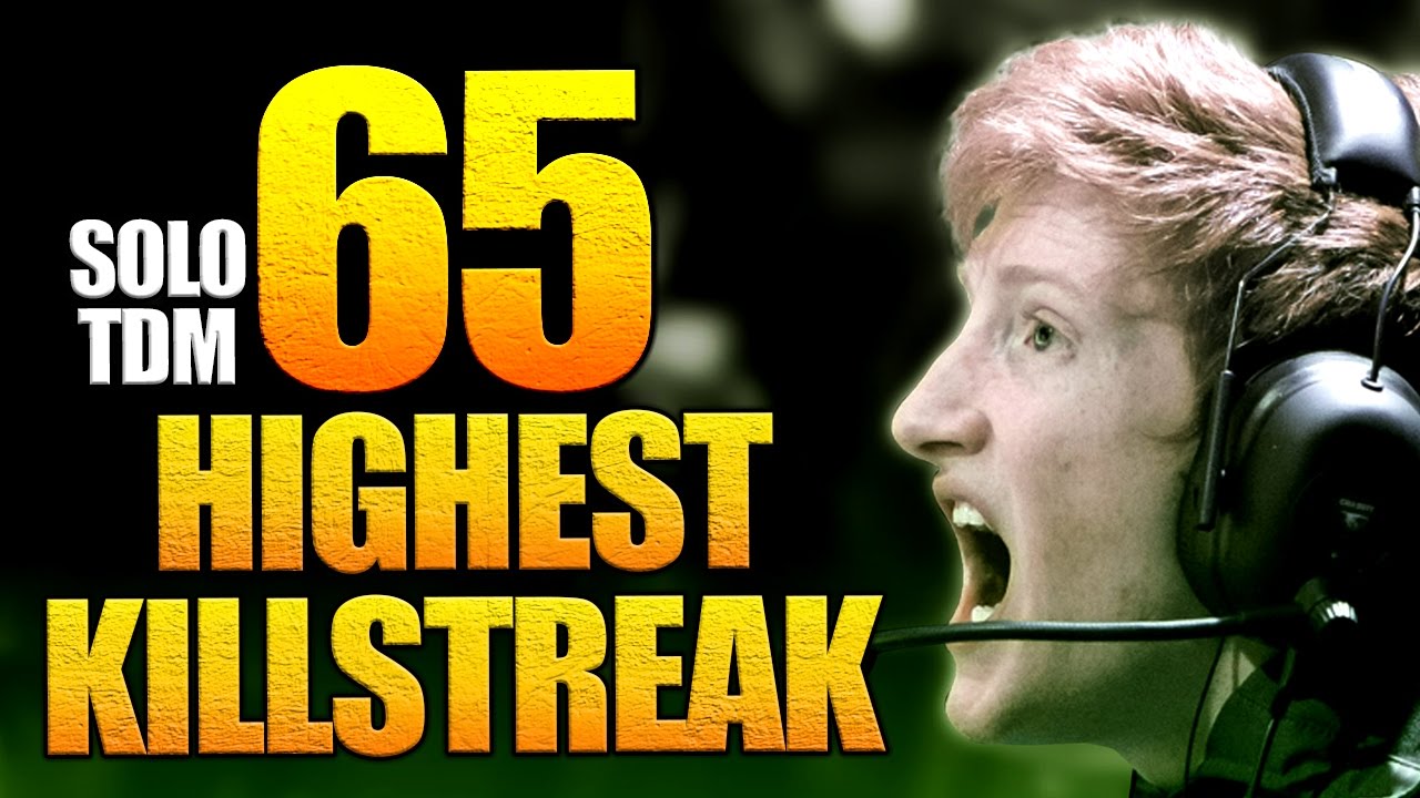 65 Killstreak SOLO Core TDM - My Highest Killstreak in Infinite Warfare