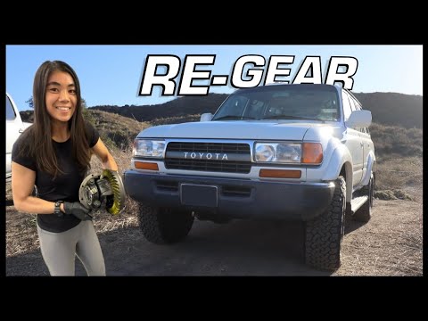 Doing a Full Re-Gear on my Toyota Land Cruiser FJ80! Nitro 4.56 Gears