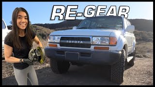 Doing a Full ReGear on my Toyota Land Cruiser FJ80! Nitro 4.56 Gears