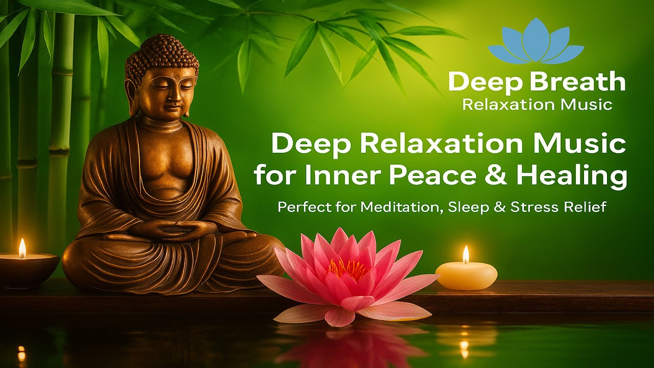 Deep Relaxation Music for Inner Peace & Healing | Meditation, Sleep ...