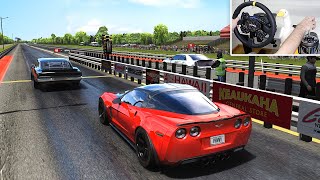 I joined a Drag Race and CHEATED!  Assetto Corsa