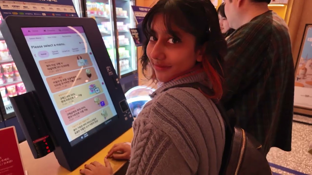 100 flavors Baskin Robbins at Seoul