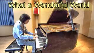 Video thumbnail of "What a Wonderful World - Louis Armstrong (Piano cover) - この素晴らしき世界"