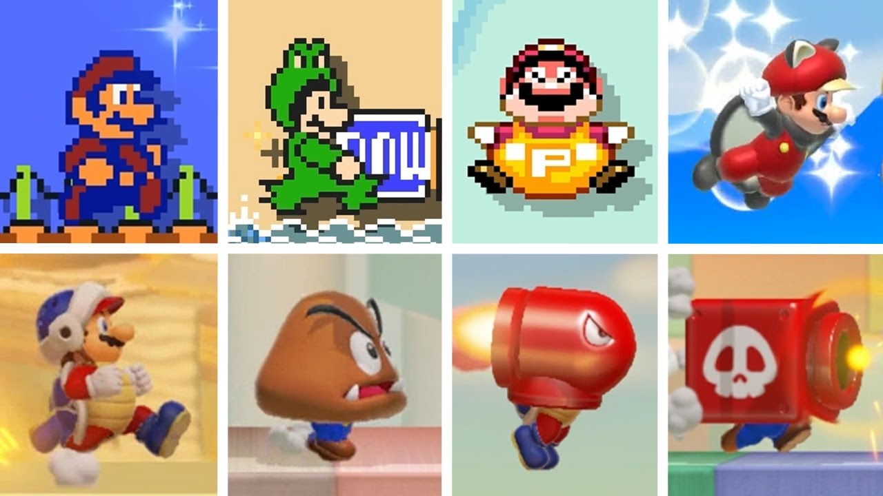 Super Mario Maker 2 All New Mario PowerUps YouTube