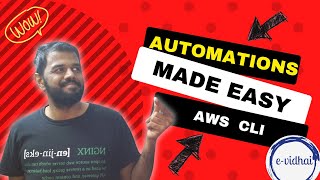 Mastering AWS CLI: The Simplistic Way to Automate #aws #evidhai