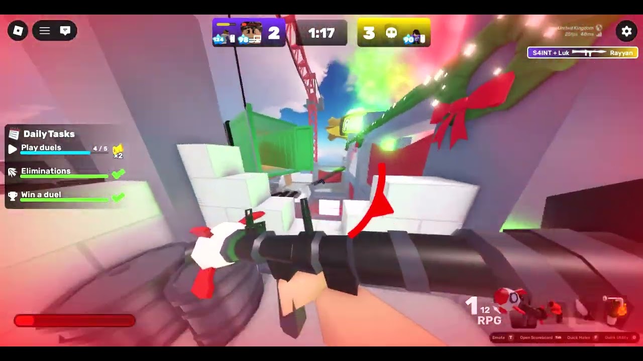 2v2'ing ppl with my freind lucas