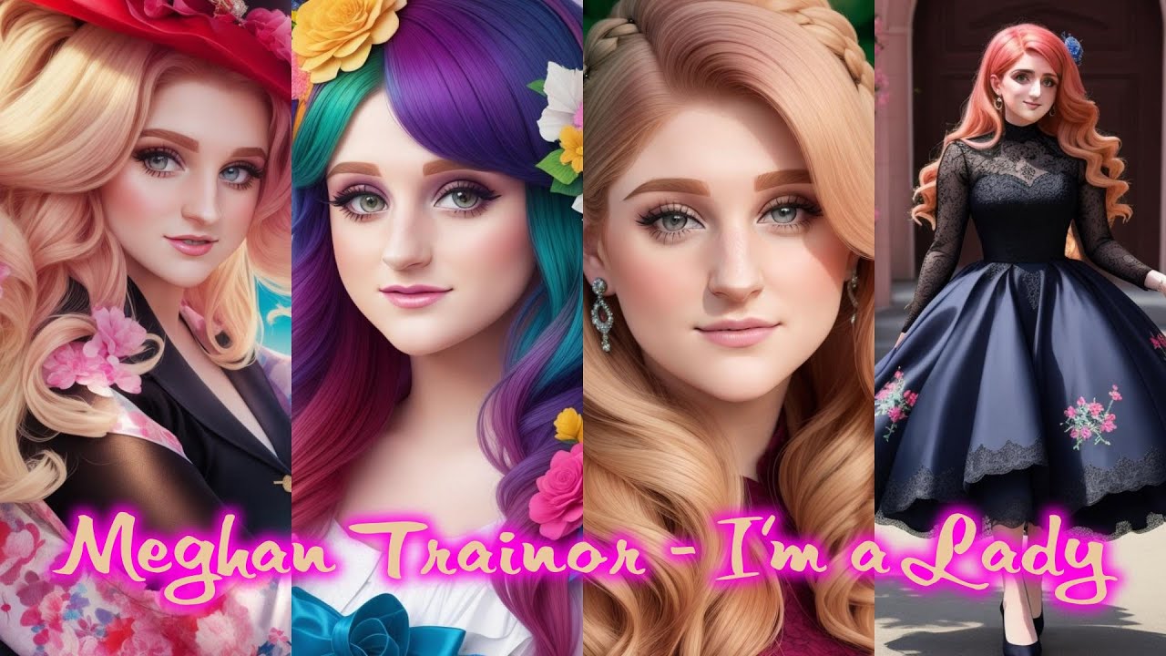 Meghan Trainor - I'm a Lady (Art Slide Show) - YouTube