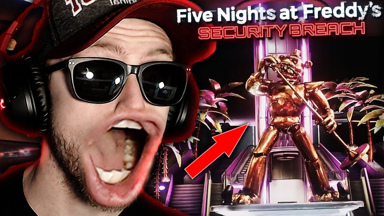 FNAF SECURITY BREACH TRAILER LIVE REACTION YouTube