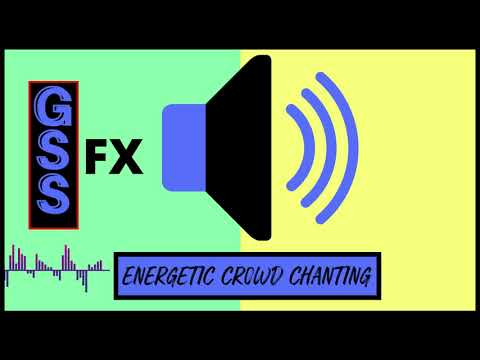 energetic crowd short chanting - Sound Effect HD (No Copyright Sound)