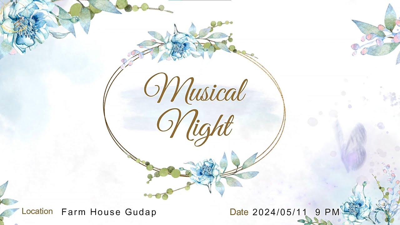 Musical Night Setup at Gudap Farm House