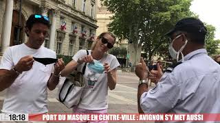 Avignon : le port du masque désormais obligatoire