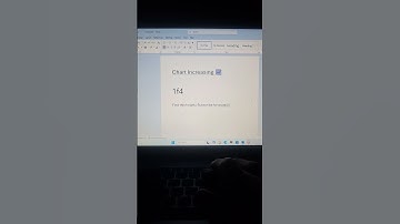 Chart increasing 📈 icon in MS Word #2025 #computer #msword #microsoft #excel