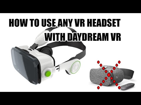 How to use ANY 3rd party Cardboard VR headset with Daydream VR!