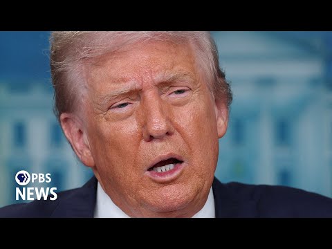 WATCH LIVE: Trump joins White House briefing after latest Greenland and tariff threats