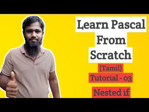 Pascal  Programming Tutorial 03 Nested If