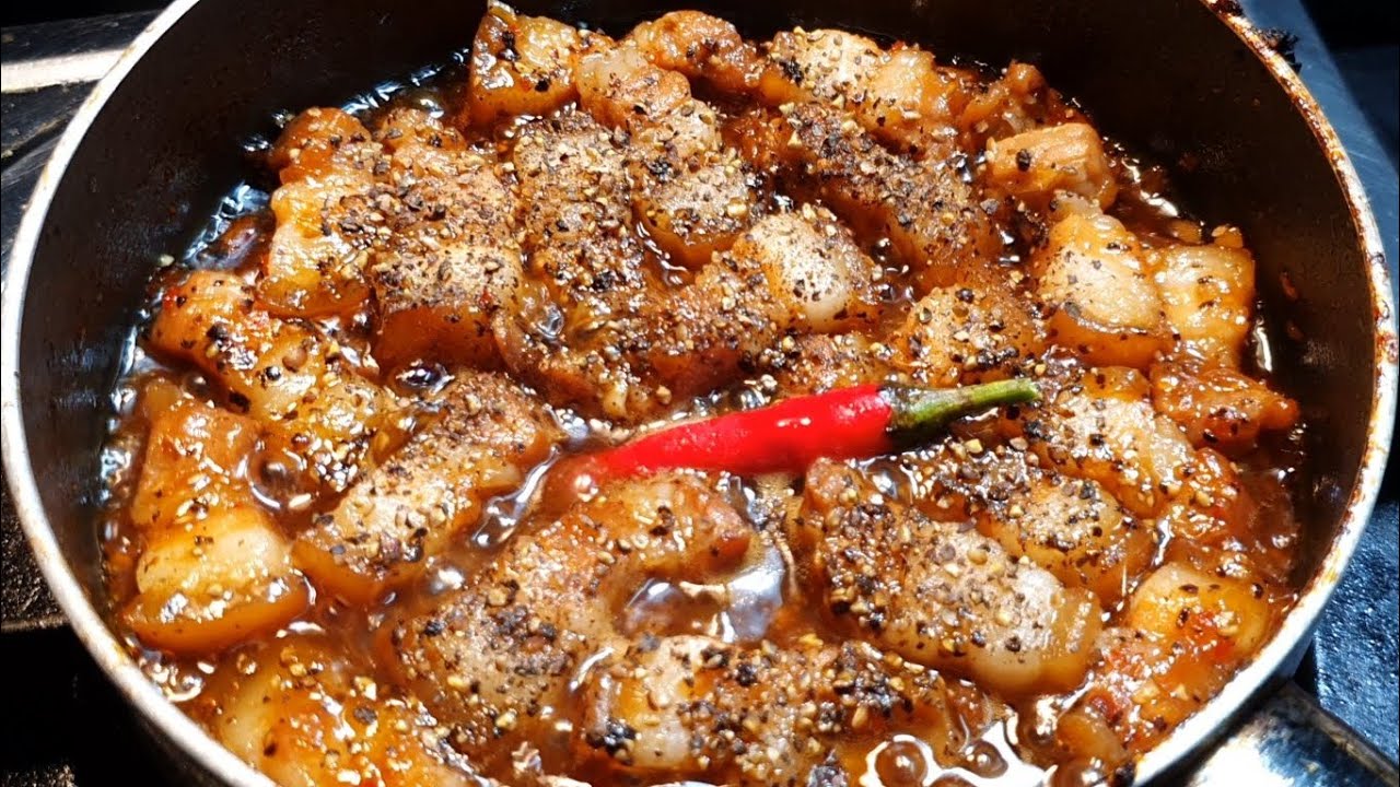 THỊT KHO TIÊU - THỊT BA RỌI KHO TIÊU ngon dễ làm tại nhà - món ngon mỗi ...