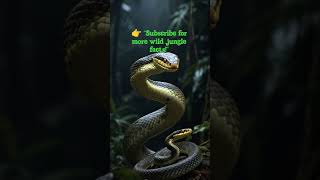 “Silent Predator of the Jungle 🌿🐍” #shorts #wildlife #animallife #facts #animals #wildlifefacts