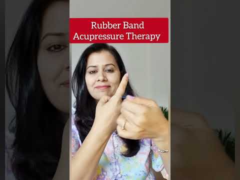 Shoulder Pain Relief in 5 minutes | Rubber Band Acupressure Therapy | Yoga Shakti