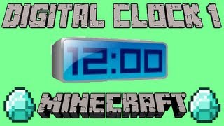 Minecraft | Digital Clock Tutorial (Part 1/2) screenshot 3