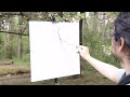 Plein Air Painting! Cherry Blossoms in the Spring