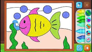 Coloring Games Coloring Book & Painting | Let's Learn Easy Coloring #001 Coloring Games Coloring Book & Painting | Let's Learn Easy Coloring #001