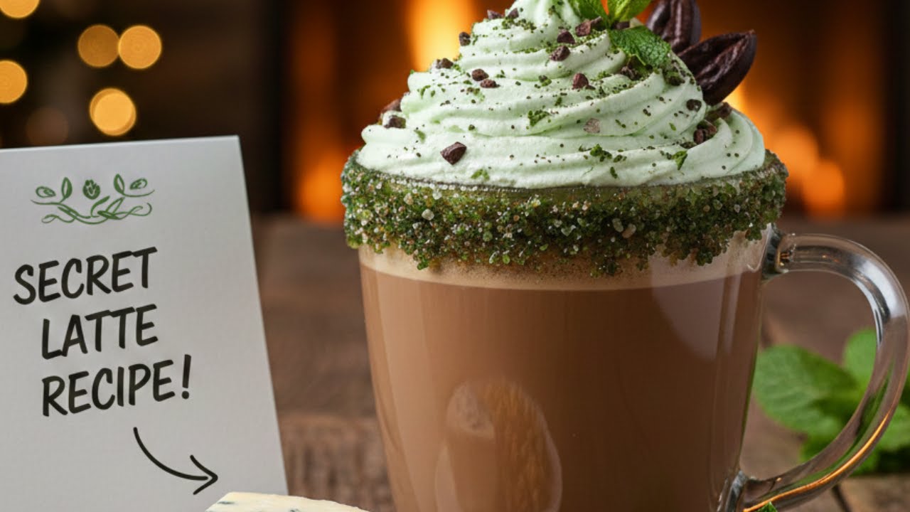 How to Make a Mocha Mint Latte (Tea Version!)