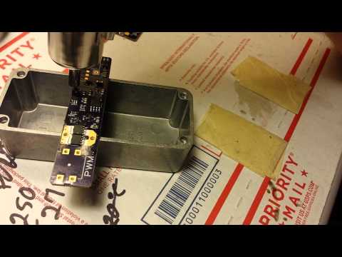 Reflow soldering with Aoyue 852A++ hot air station