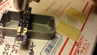 Reflow Soldering With Aoyue 852A Hot Air Station