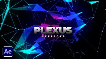 Create Plexus Motion Graphic Lines in After Effects | Tutorial