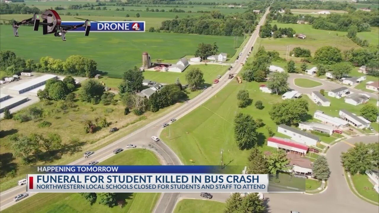 Northwestern schools close Monday for funeral of student killed in bus crash