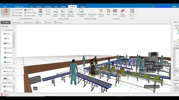 Flexible Manufacturing System Simulation on Simio Software