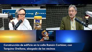 Construcción de edificio en vía pública, con Tarquino Orellana, abogado de los vecinos