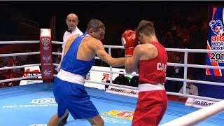 Round of 16 (69kg)  SANFORD Wyatt (CAN) vs ZAMKOVOI Andrei (RUS) /AIBA World 2019