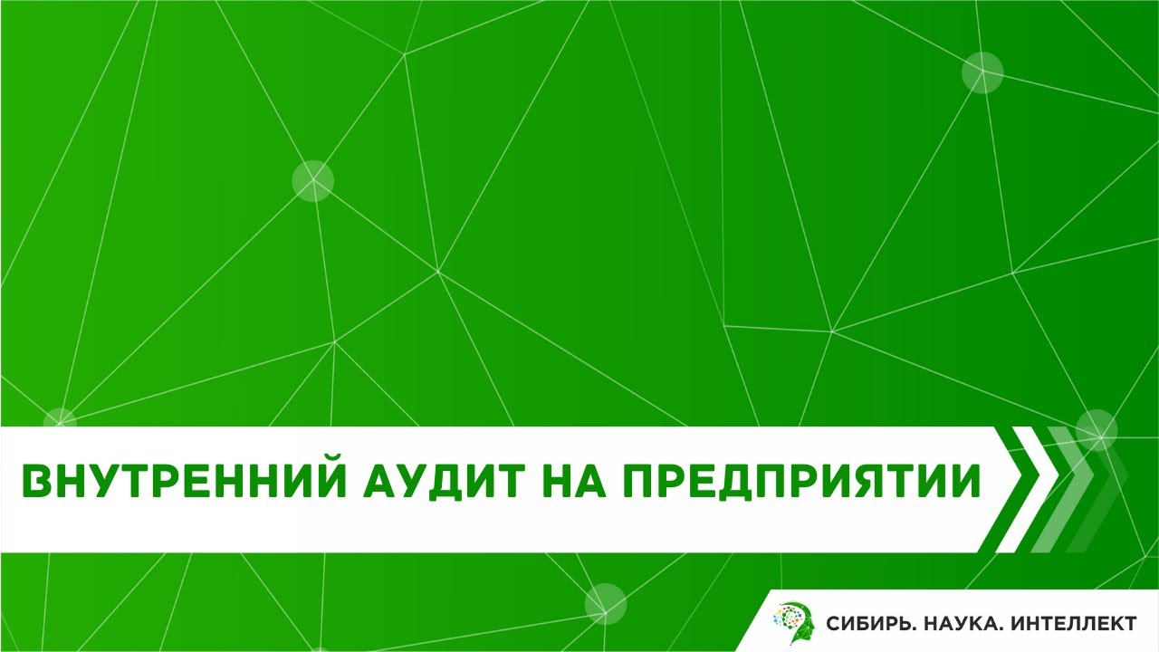 Внутренний аудит на предприятии - YouTube