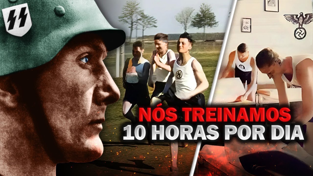 ASSIM era a VIDA REAL de um soldado da SS no Terceiro Reich !
